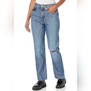 HUDSON Women's Jade High-Rise Straight Loose Fit Jean Size 30